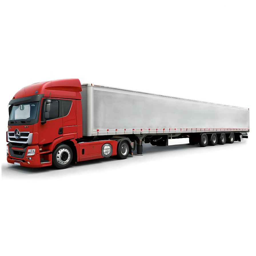 Truck With Trailer Journey Png 05042024 PNG image