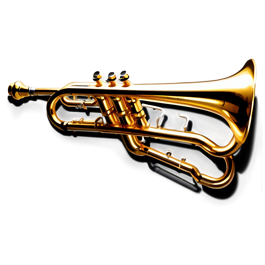 Trumpet In Spotlight Png 89 PNG image