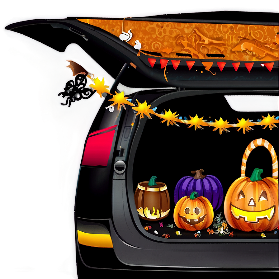 Trunk Or Treat Decorations Png 89 PNG image