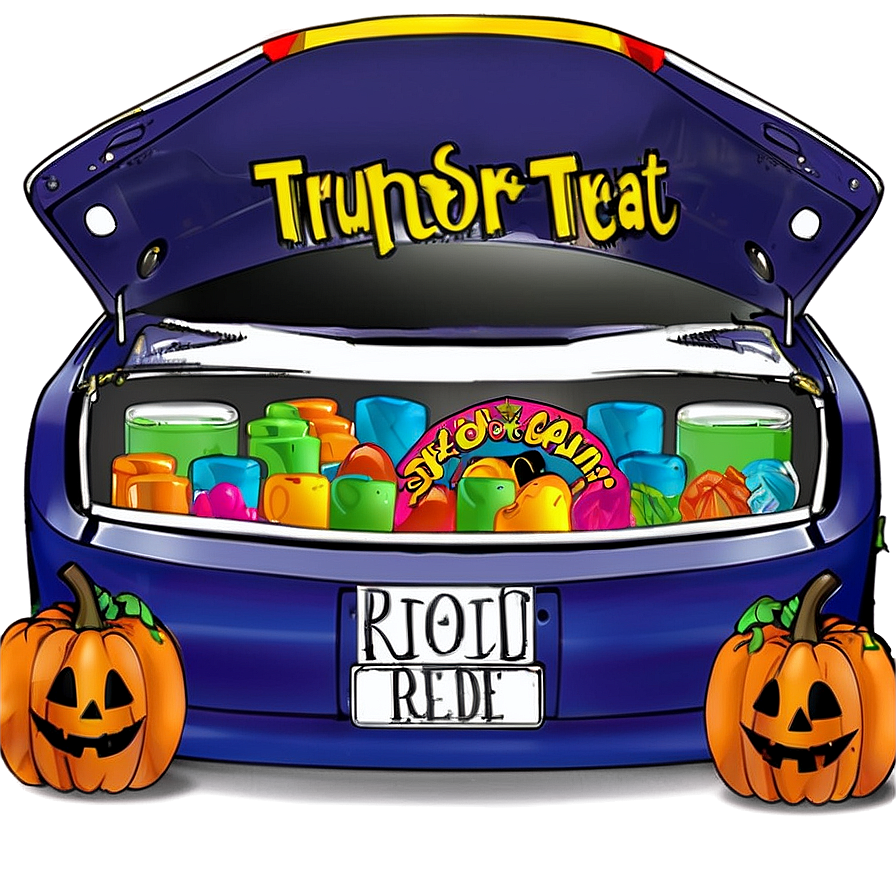 Trunk Or Treat Setup Png 06122024 PNG image