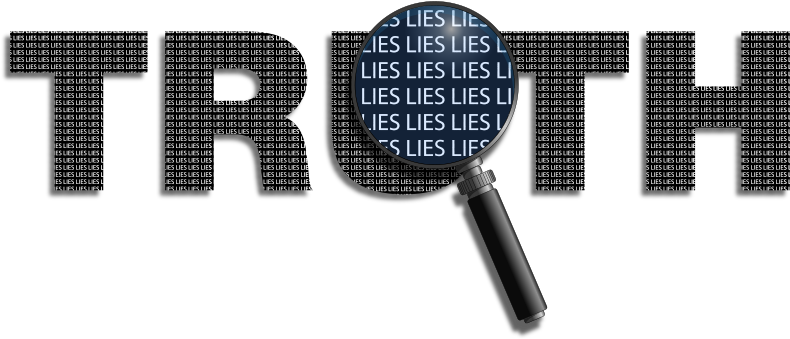 Truth Under Scrutiny PNG image