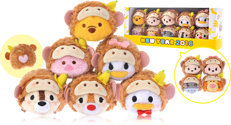 Tsum Tsum New Year2016 Collection PNG image