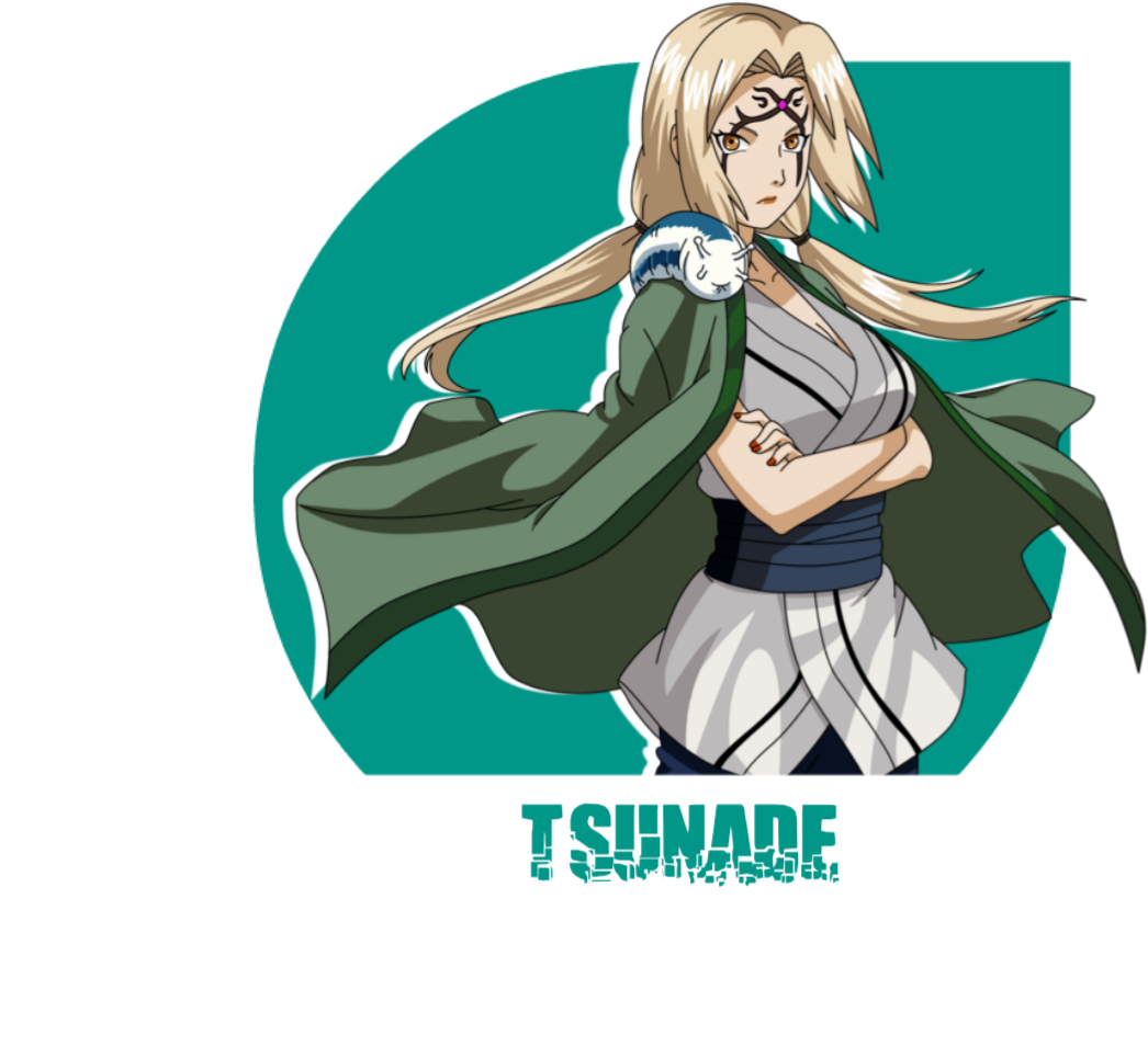 Tsunade Naruto Anime Character PNG image