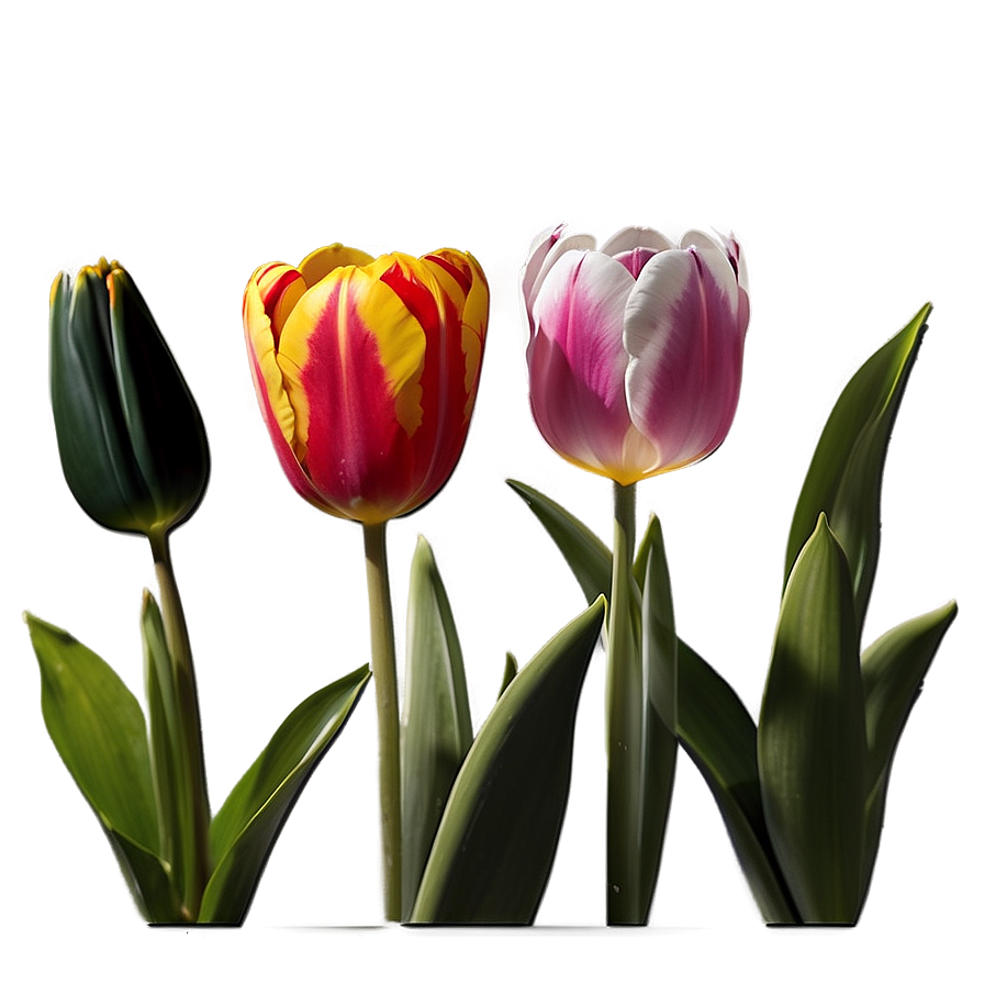 Tulip Field Png 05212024 PNG image