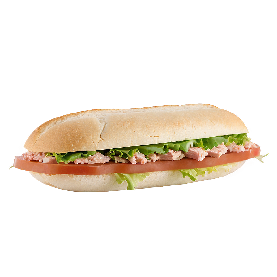 Tuna Sub Sandwich Png 06272024 PNG image