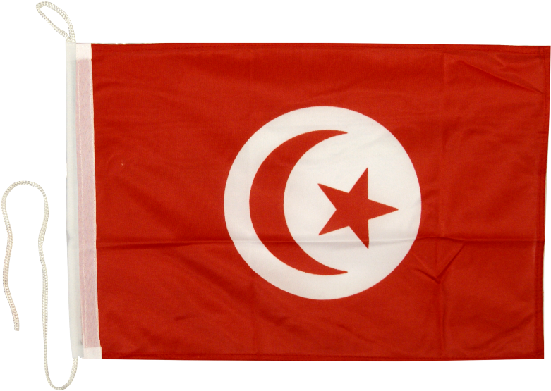 Tunisian National Flag PNG image