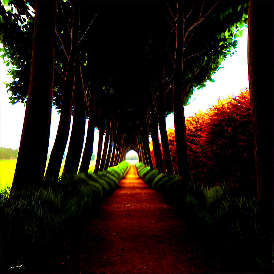 Tunnel Of Trees Png Lgx PNG image