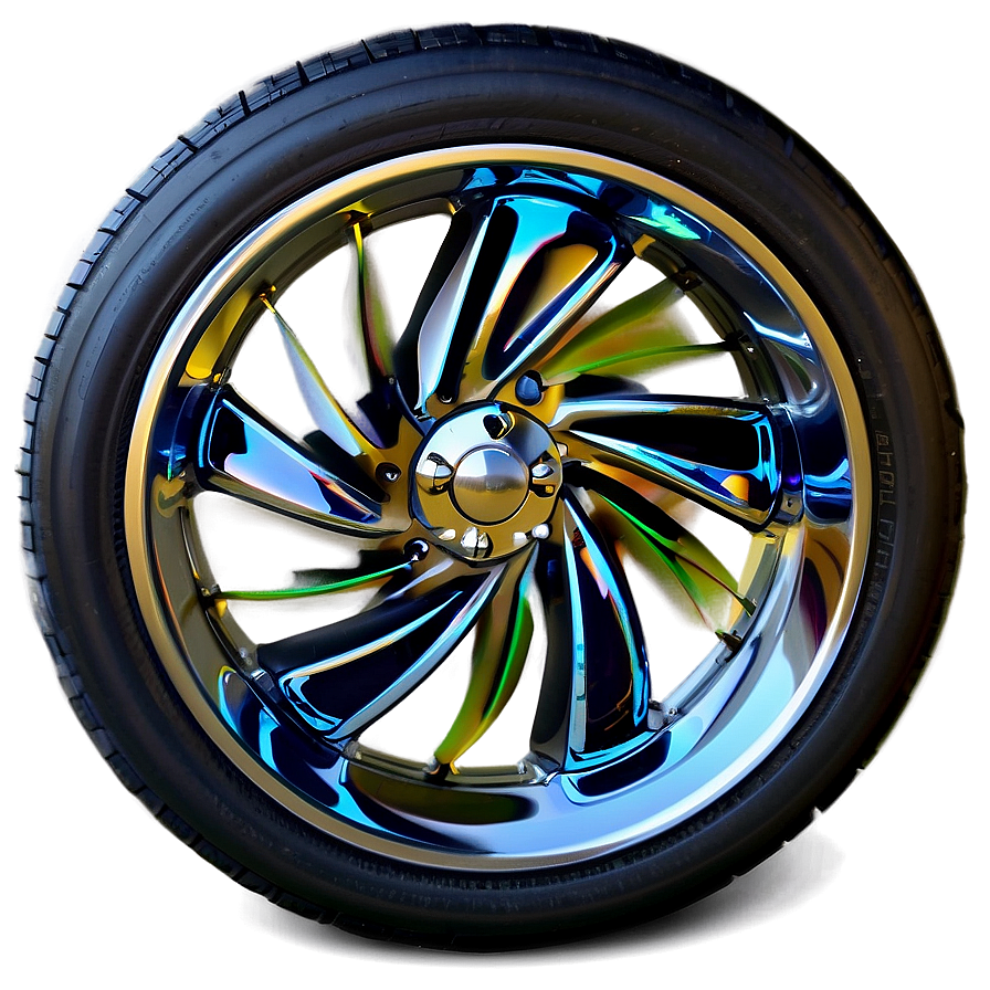 Turbine Car Wheel Png 06122024 PNG image