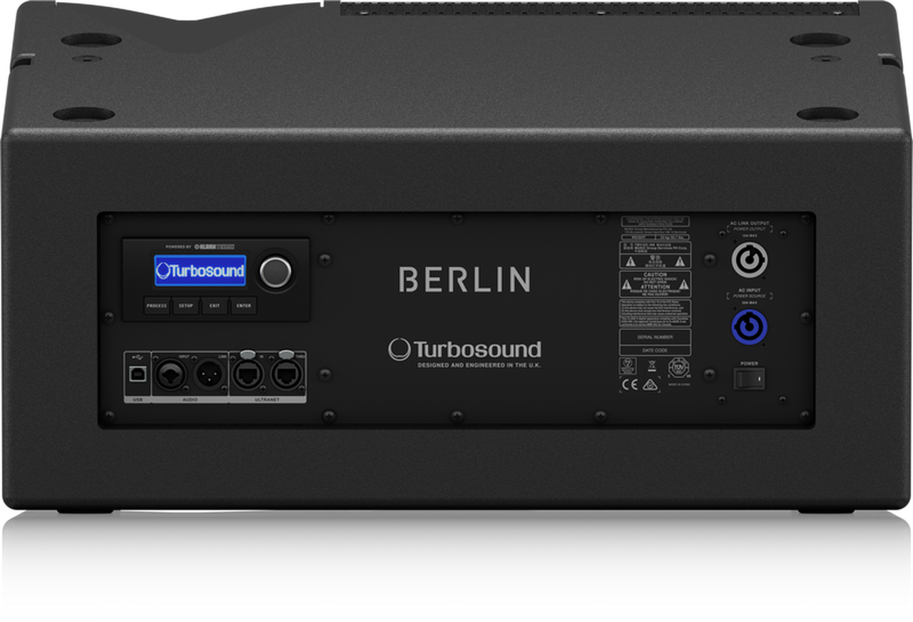 Turbo Sound Berlin Professional Audio Equipment PNG image