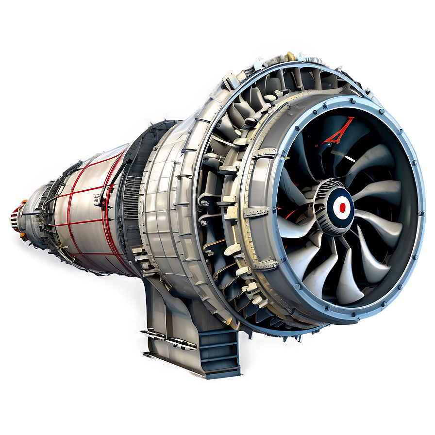 Turbofan Jet Engine Diagram Png 06292024 PNG image