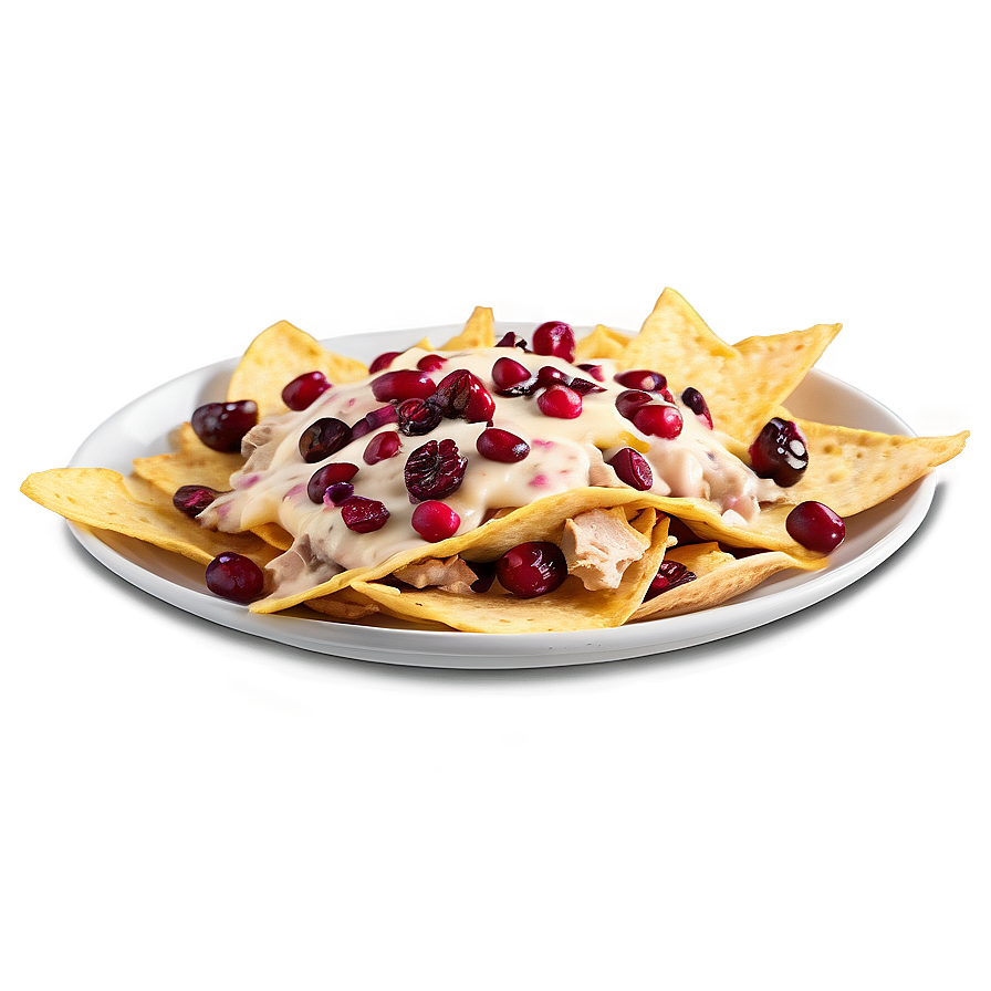 Turkey And Cranberry Nachos Png Xtr65 PNG image