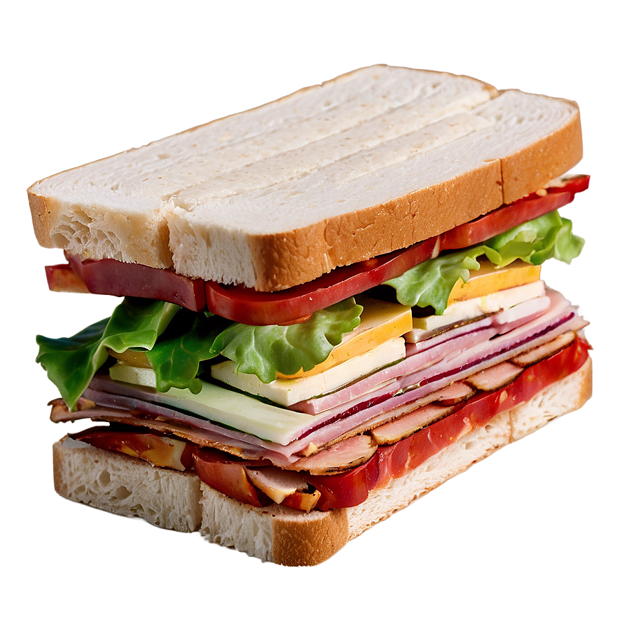 Turkey Club Sandwich Png 05232024 PNG image