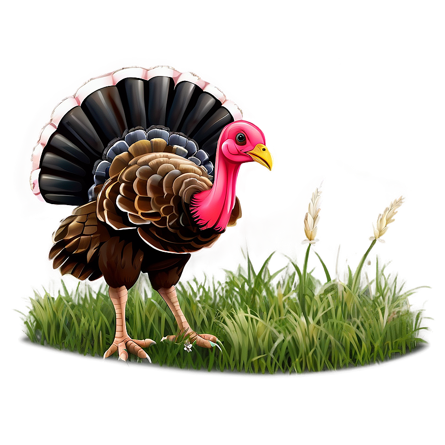 Turkey In Grass Png 71 PNG image