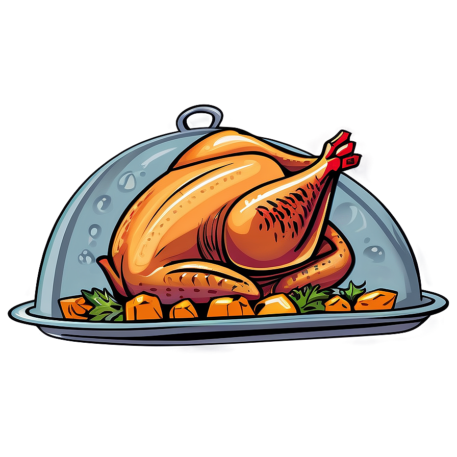 Turkey In Oven Png 05032024 PNG image