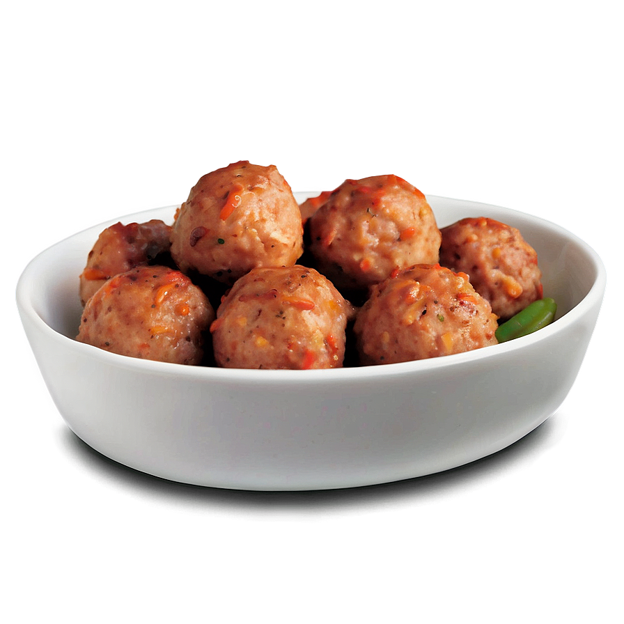 Turkey Meatball Serving Png 06242024 PNG image