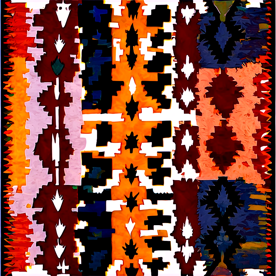 Turkish Kilim Carpet Png 32 PNG image