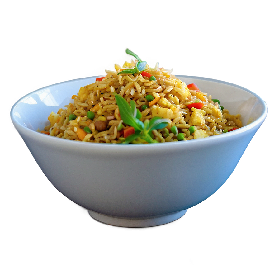 Turmeric Fried Rice Png 6 PNG image