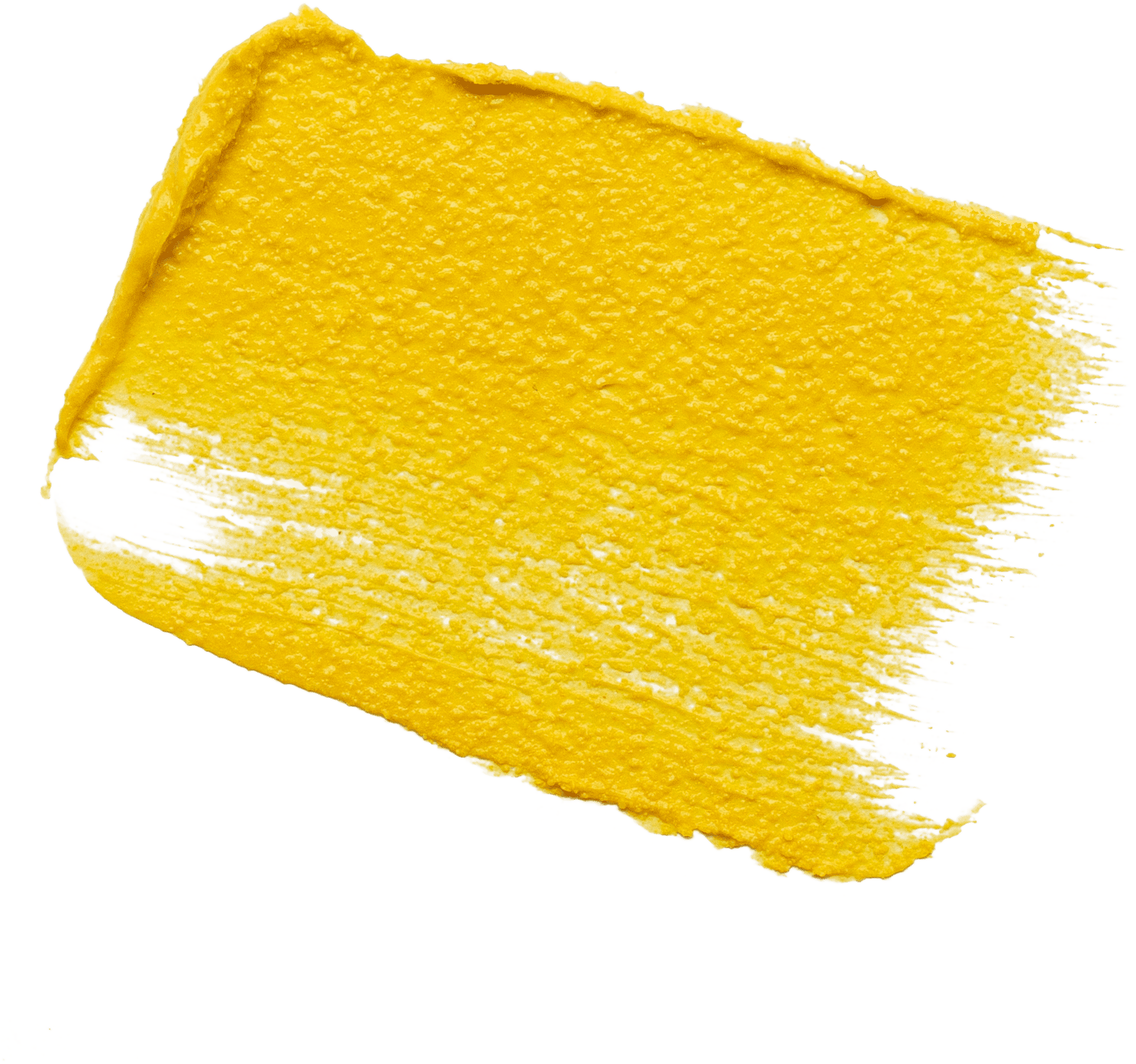 Turmeric Paint Smear Texture PNG image