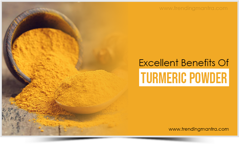 Turmeric Powder Benefits Promotion PNG image