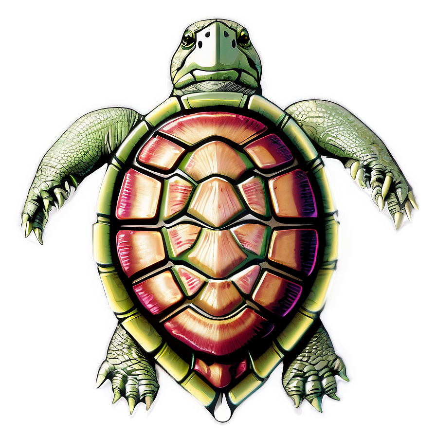 Turtle Anatomy Educational Png Bgx81 PNG image