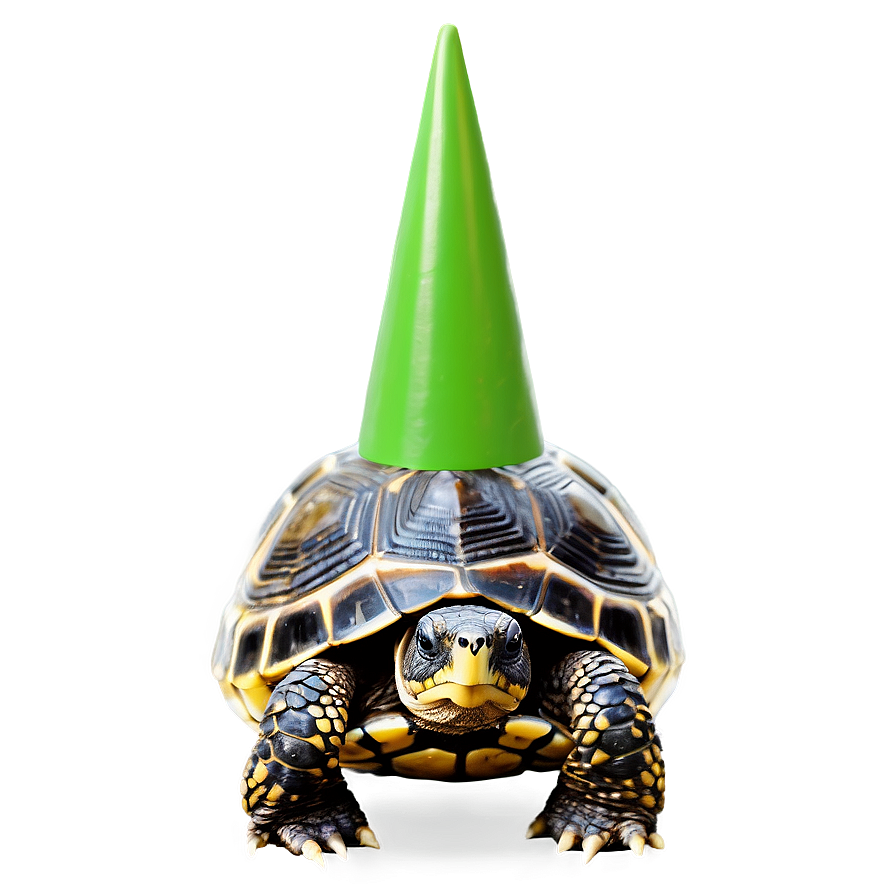 Turtle In A Party Hat Png Bny PNG image