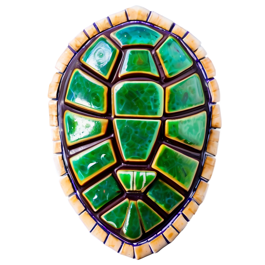 Turtle Shell Mosaic Png 06132024 PNG image