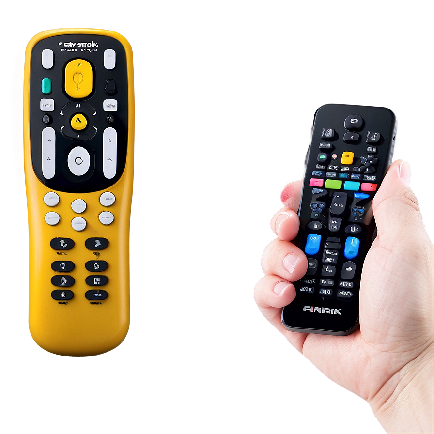 Tv Remote Accessory Pack Png 06122024 PNG image