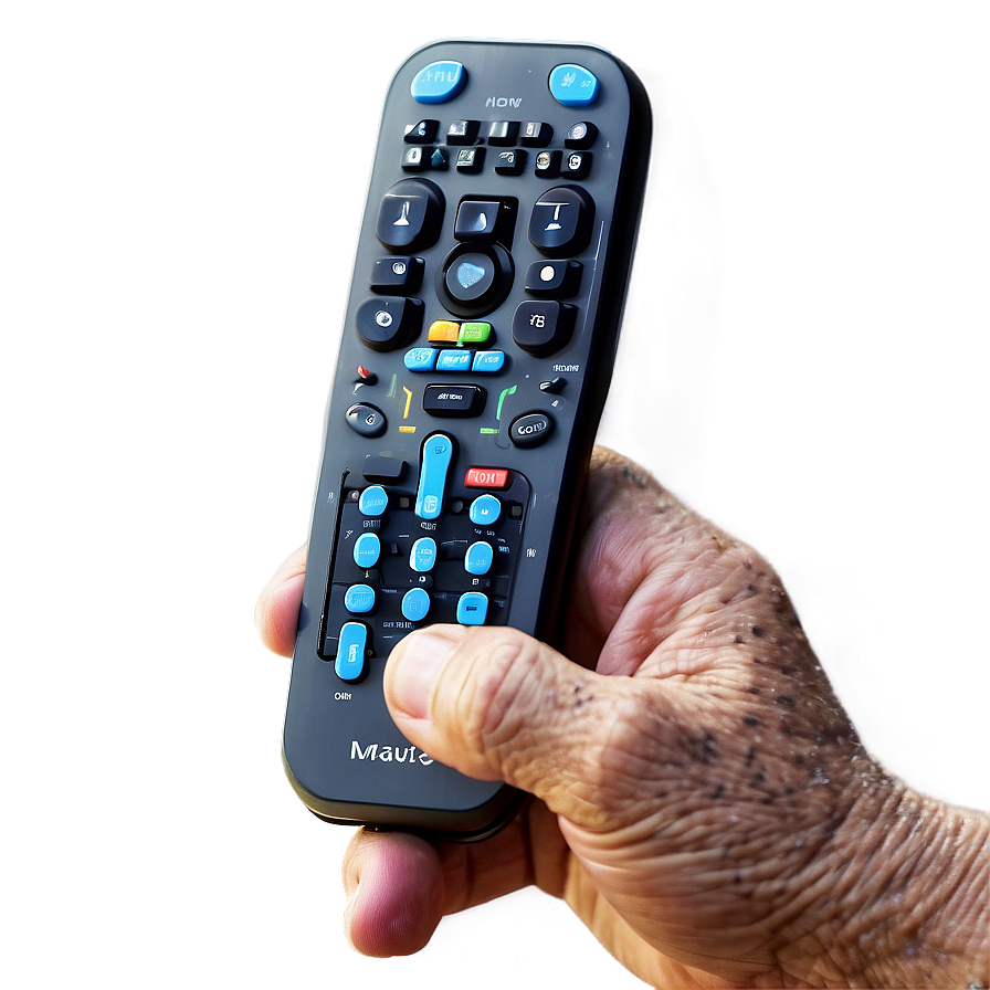 Tv Remote For Elderly Png 06122024 PNG image