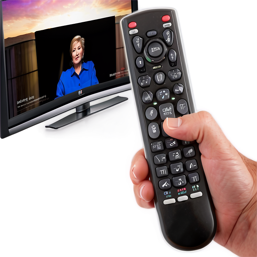 Tv Remote For Hearing Impaired Png 06122024 PNG image