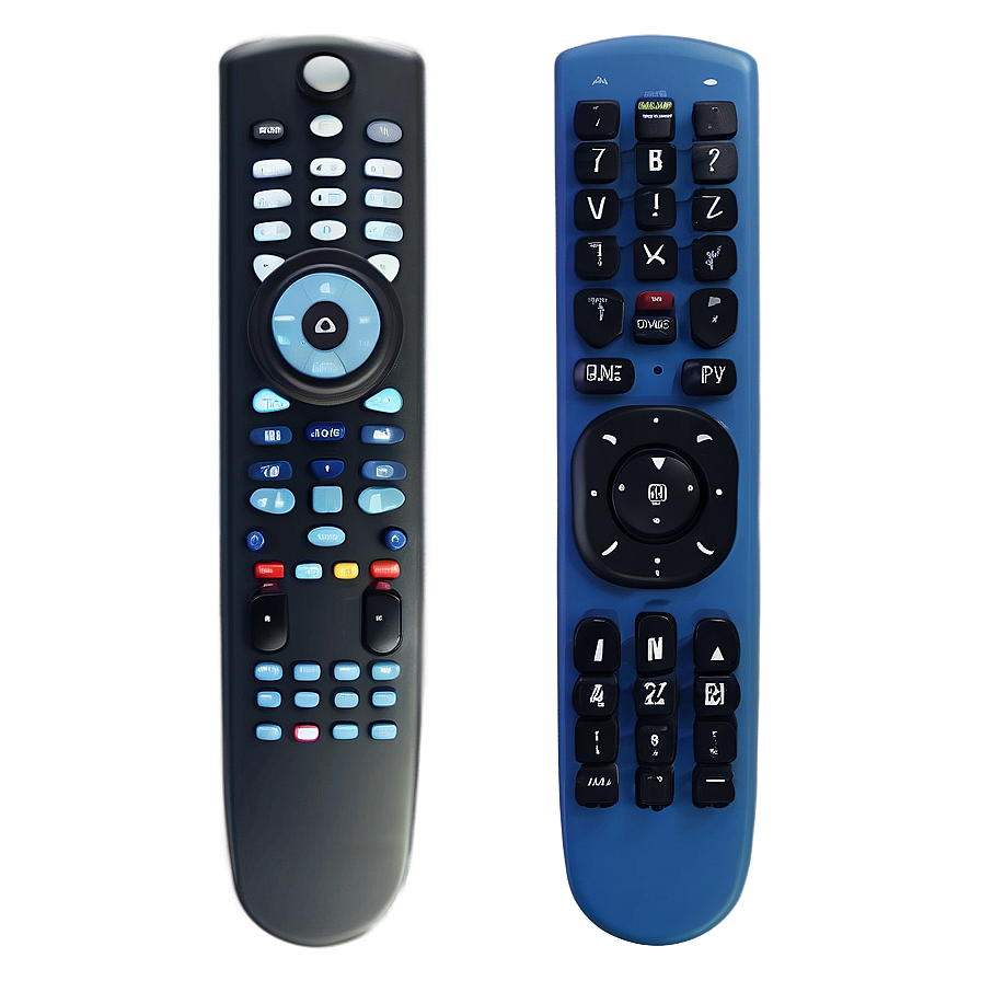 Tv Remote With Backlight Png 06122024 PNG image