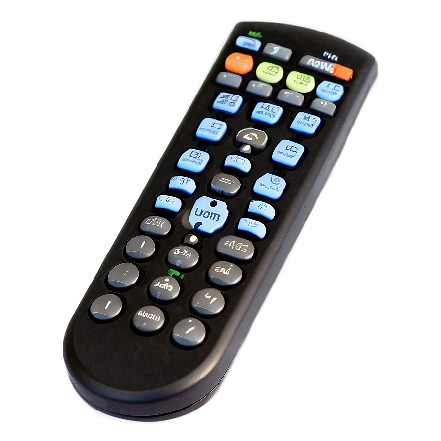 Tv Remote With Lcd Display Png 06122024 PNG image