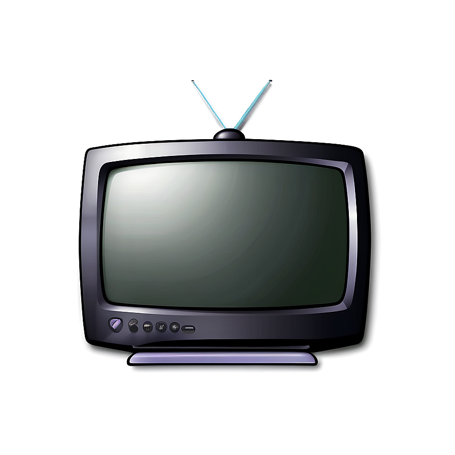 Tv With Antenna Icon Png 05252024 PNG image