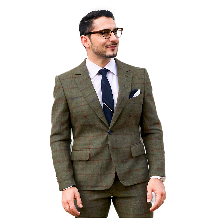 Tweed Suit Png 05242024 PNG image