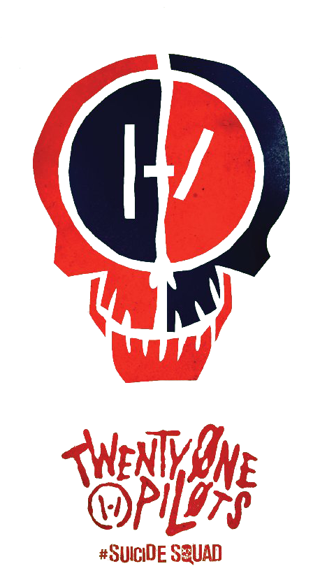 Twenty One Pilots Suicide Squad Logo PNG image