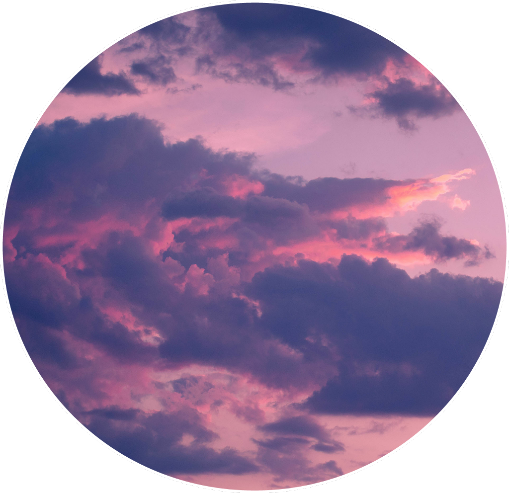 Twilight Clouds Sky Circle PNG image