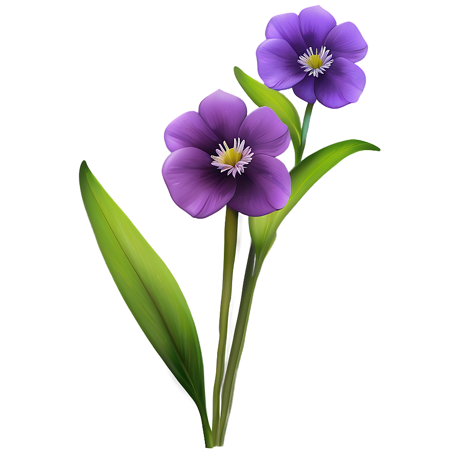 Twilight Purple Flower Png Hgd31 PNG image