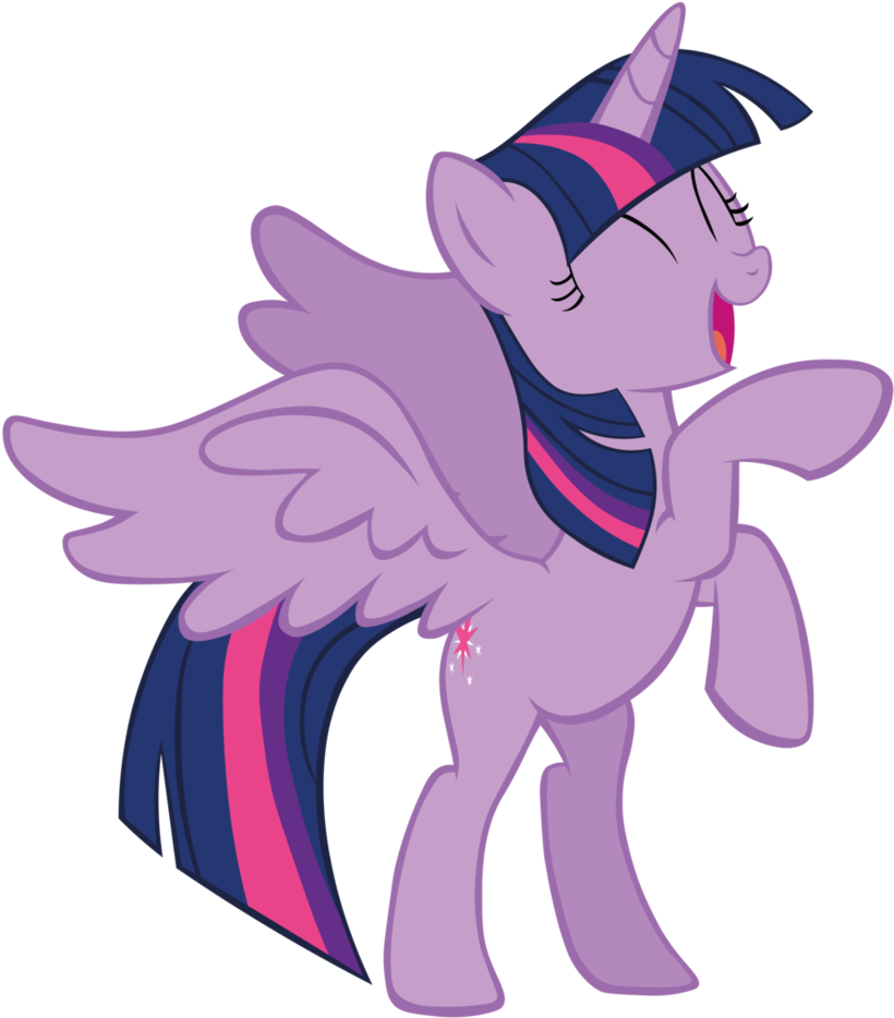 Twilight Sparkle Laughing Pose PNG image