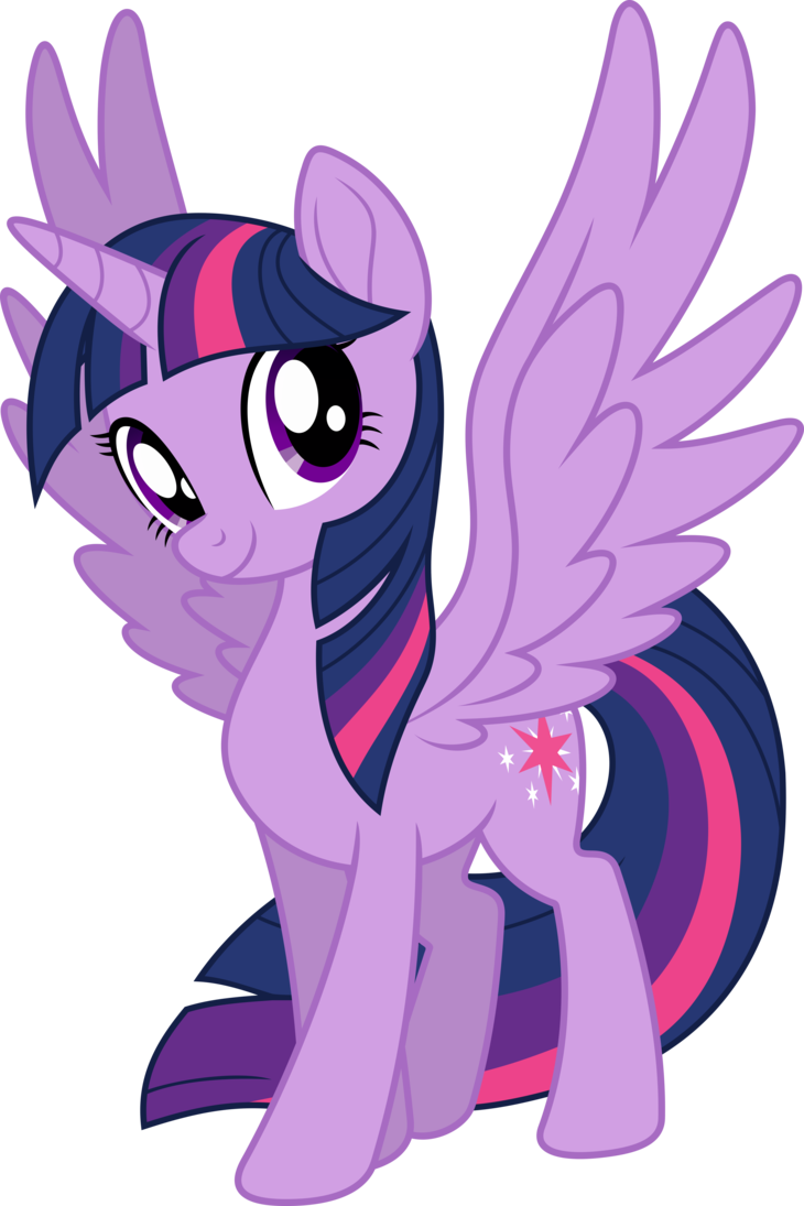 Twilight Sparkle Pony Illustration.png PNG image