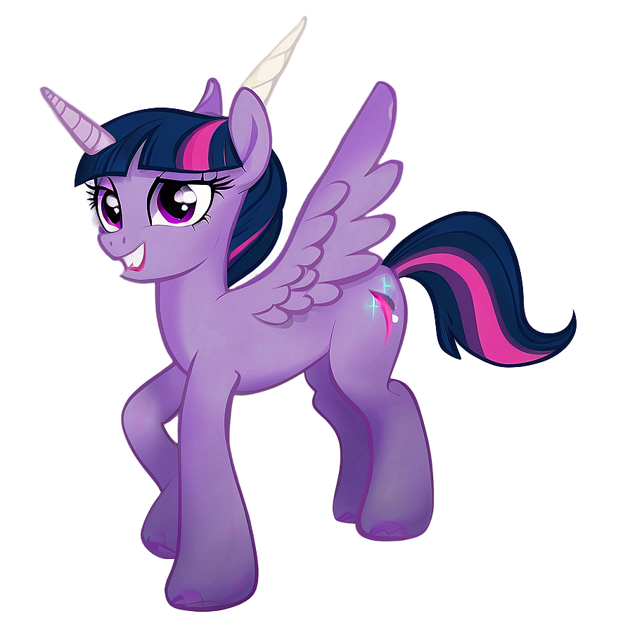 Twilight Sparkle Unicorn Magic Png Lhb PNG image