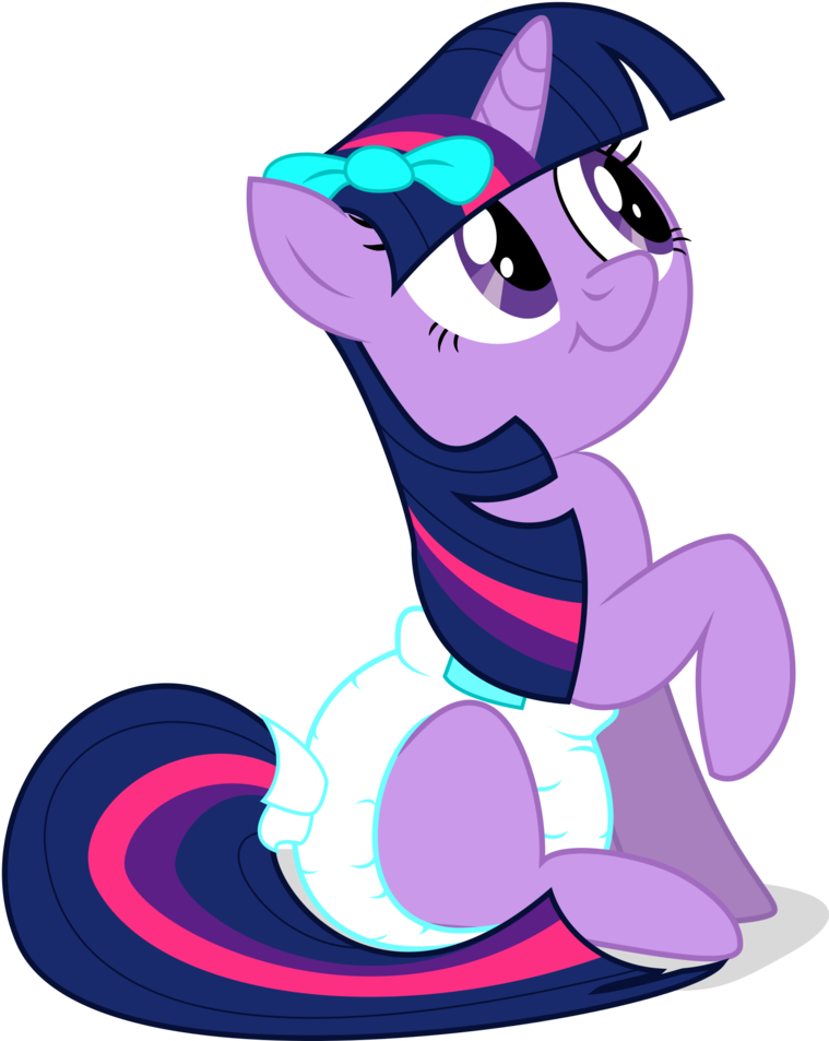 Twilight Sparklein Diaper PNG image