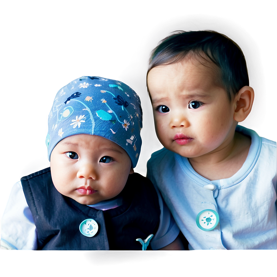 Twin Babies Png Dgu PNG image