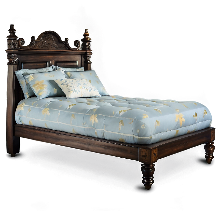 Twin Bed For Bedroom Png Kmj PNG image