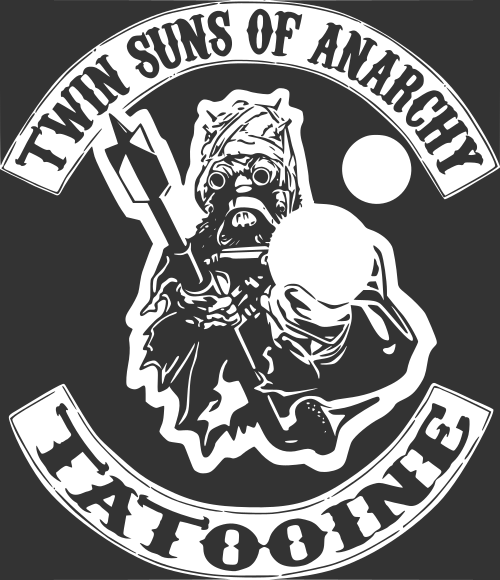 Twin Sons Of Anarchy Tatooine Logo PNG image