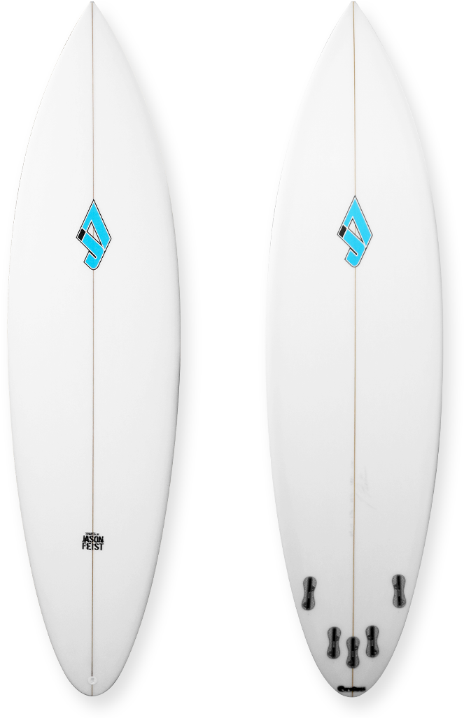 Twin Surfboards White Background PNG image