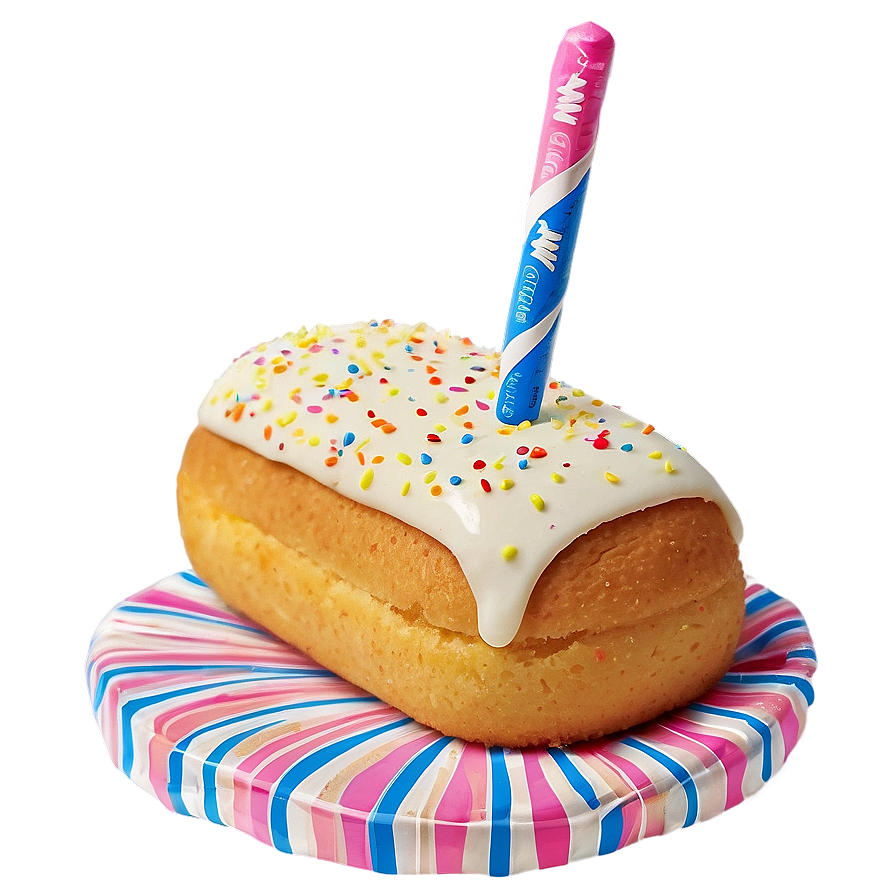 Twinkie Birthday Celebration PNG image