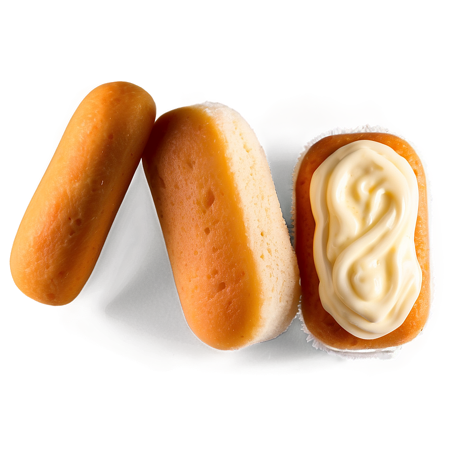 Twinkie Snack Cake Cream Filling PNG image