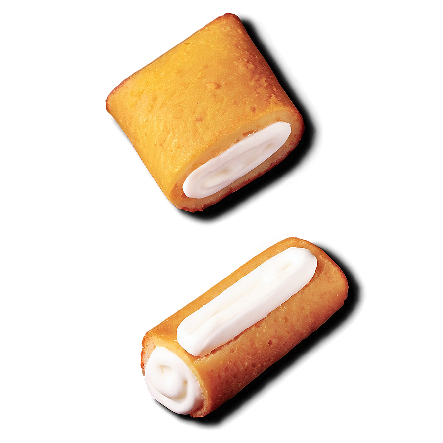 Twinkie Snack Cakes Top View PNG image