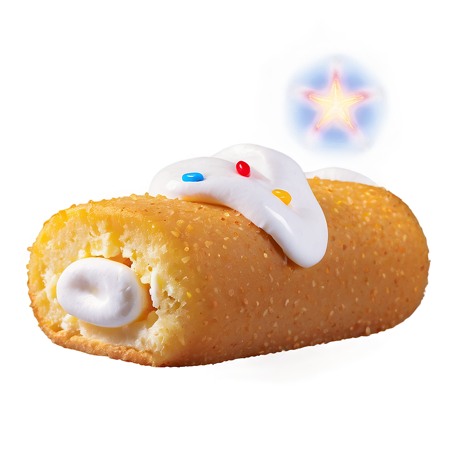 Twinkie Snack Cakewith Cream Fillingand Sprinkles PNG image