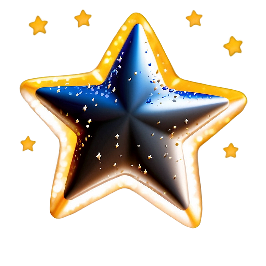 Twinkling Cute Star Png Uia PNG image