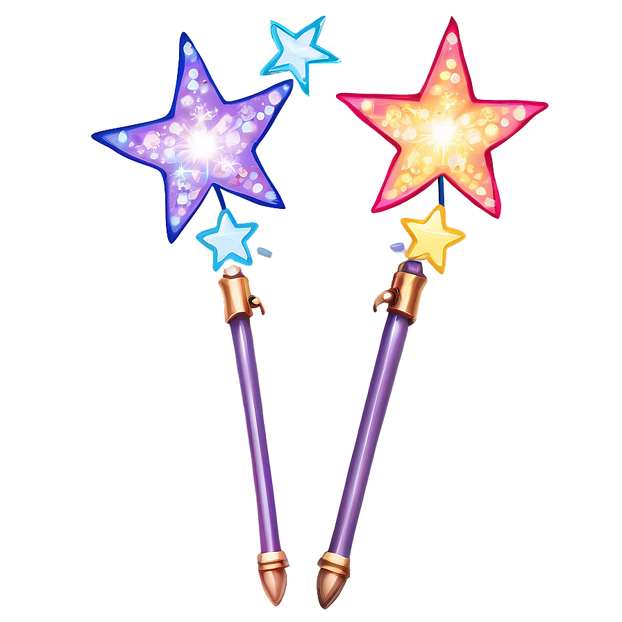 Twinkling Fairy Wand Png Frr PNG image